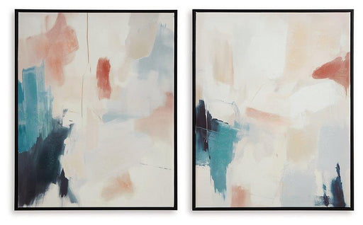 Caldish Wall Art (Set of 2) - Visions in Furniture (La Mirada, CA)