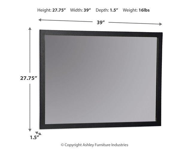 Danziar Bedroom Mirror - Visions in Furniture (La Mirada, CA)