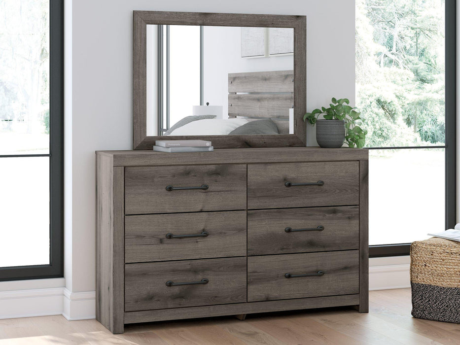 Graystorm Dresser and Mirror - Visions in Furniture (La Mirada, CA)