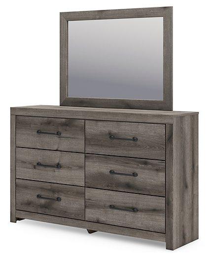 Graystorm Dresser and Mirror - Visions in Furniture (La Mirada, CA)