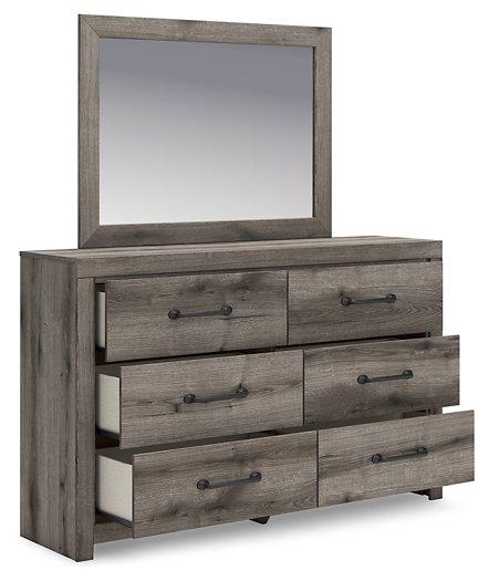 Graystorm Dresser and Mirror - Visions in Furniture (La Mirada, CA)