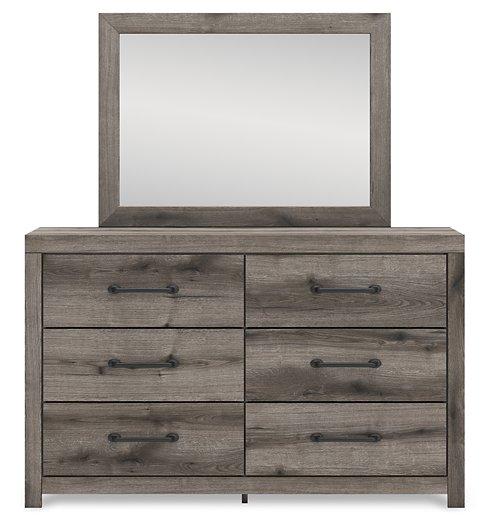 Graystorm Dresser and Mirror - Visions in Furniture (La Mirada, CA)