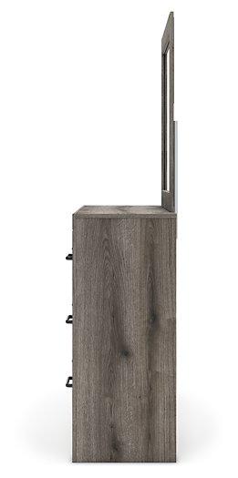 Graystorm Dresser and Mirror - Visions in Furniture (La Mirada, CA)