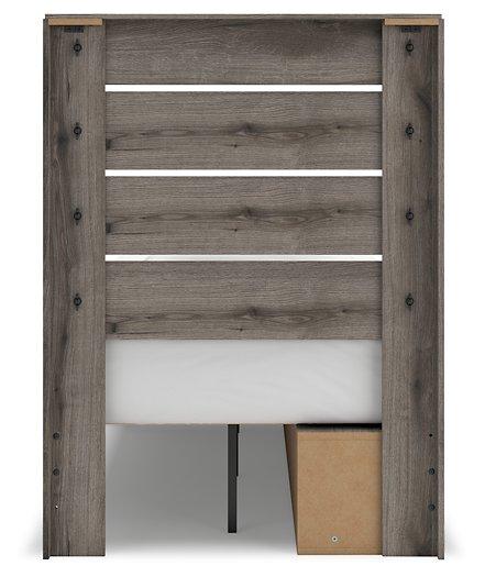 Graystorm Bed with Storage - Visions in Furniture (La Mirada, CA)