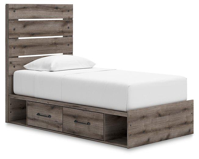 Graystorm Bed with Storage - Visions in Furniture (La Mirada, CA)