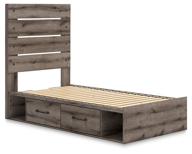 Graystorm Bed with Storage - Visions in Furniture (La Mirada, CA)