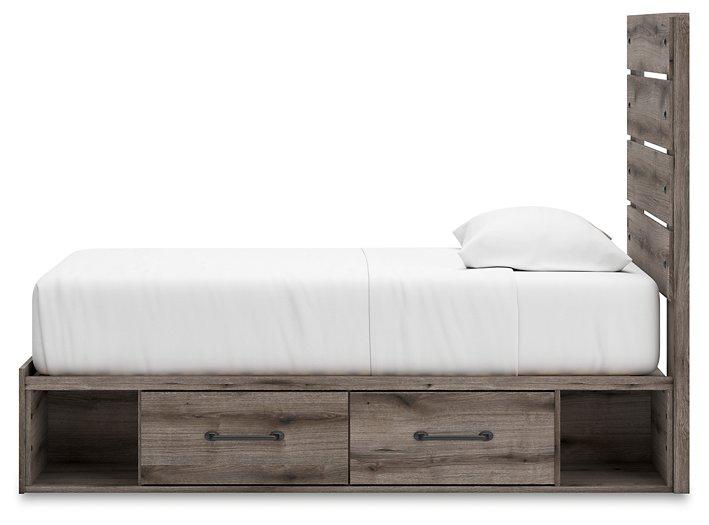 Graystorm Bed with Storage - Visions in Furniture (La Mirada, CA)