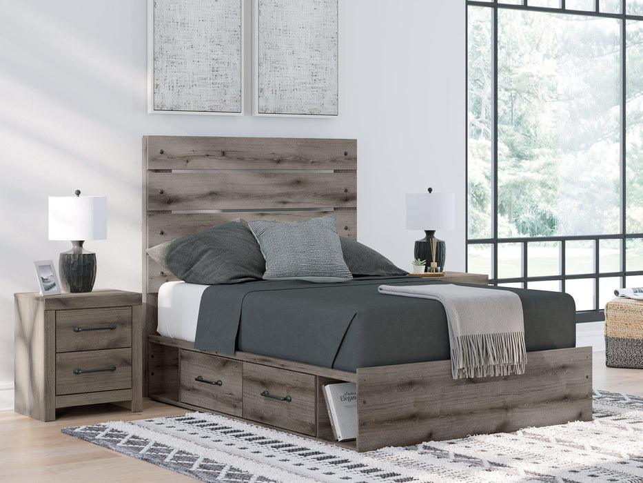 Graystorm Bed with Storage - Visions in Furniture (La Mirada, CA)