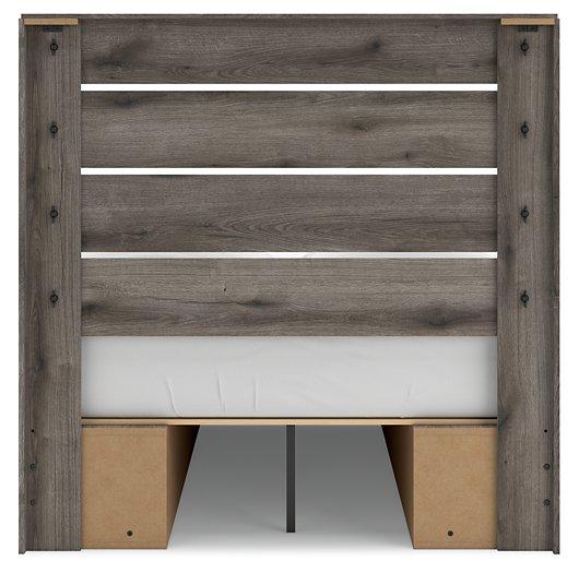 Graystorm Bed with Storage - Visions in Furniture (La Mirada, CA)