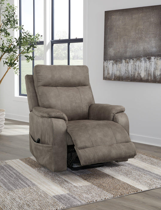 Crestmeade Power Lift Recliner - Visions in Furniture (La Mirada, CA)