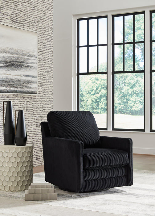 Icaman Swivel Accent Chair - Visions in Furniture (La Mirada, CA)