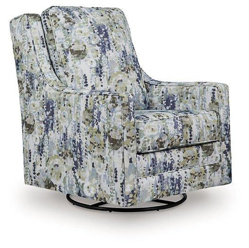 Dustinford Swivel Glider Accent Chair - Visions in Furniture (La Mirada, CA)