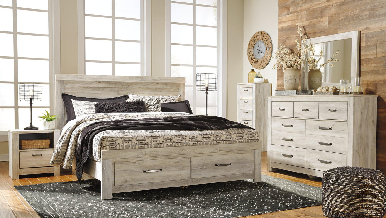 Bellaby Bed with 2 Storage Drawers - Visions in Furniture (La Mirada, CA)