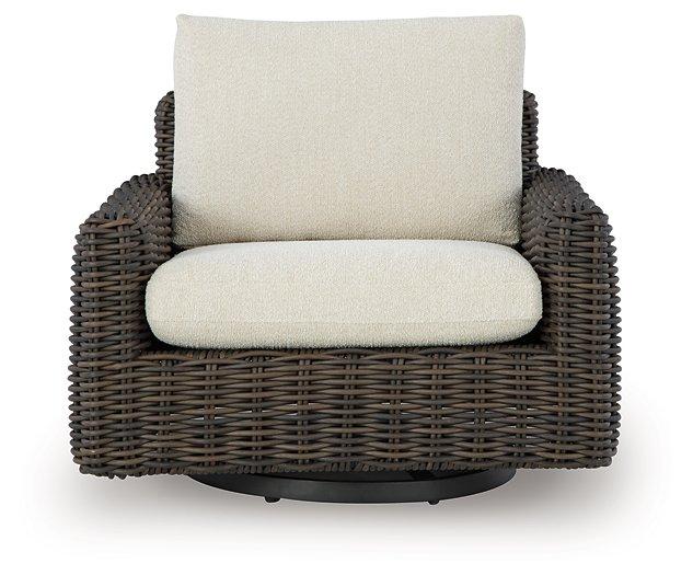 Kimora Outdoor Swivel Lounge Chair - Visions in Furniture (La Mirada, CA)