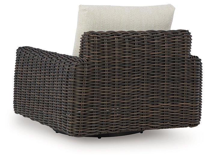 Kimora Outdoor Swivel Lounge Chair - Visions in Furniture (La Mirada, CA)