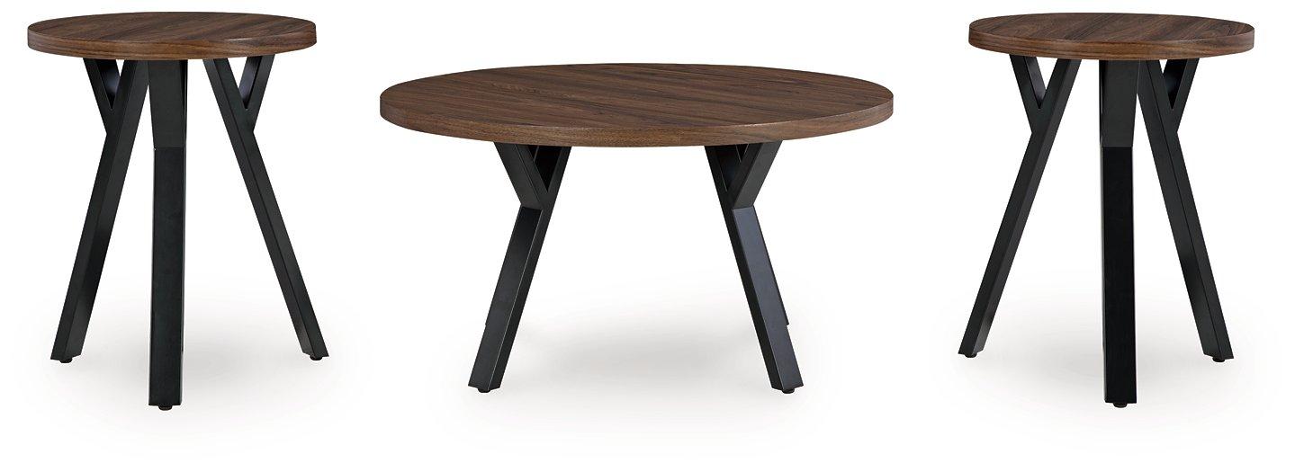 Elbrynn Table (Set of 3) - Visions in Furniture (La Mirada, CA)
