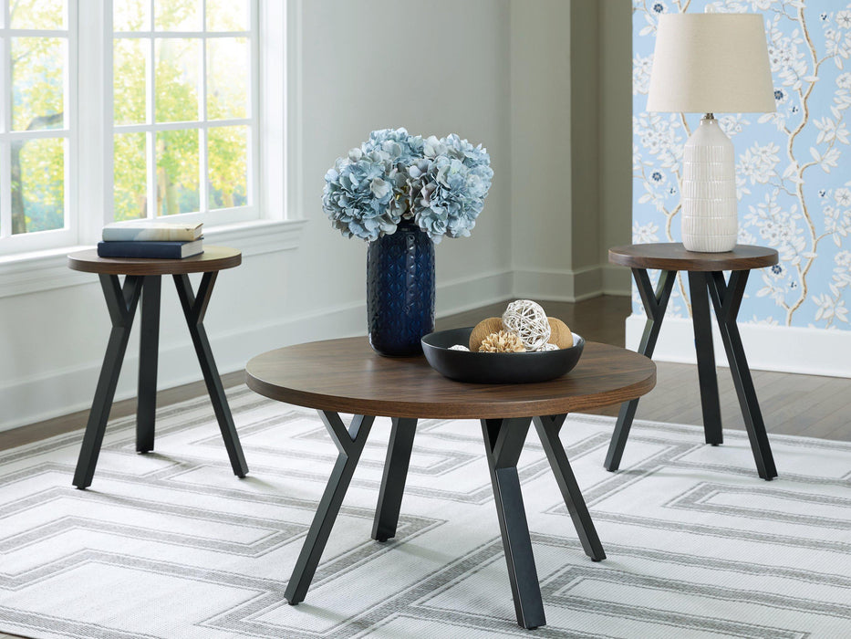 Elbrynn Table (Set of 3) - Visions in Furniture (La Mirada, CA)