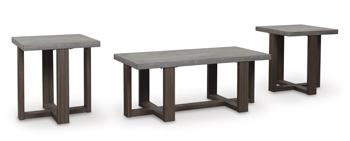 Dynnford Table (Set of 3) - Visions in Furniture (La Mirada, CA)