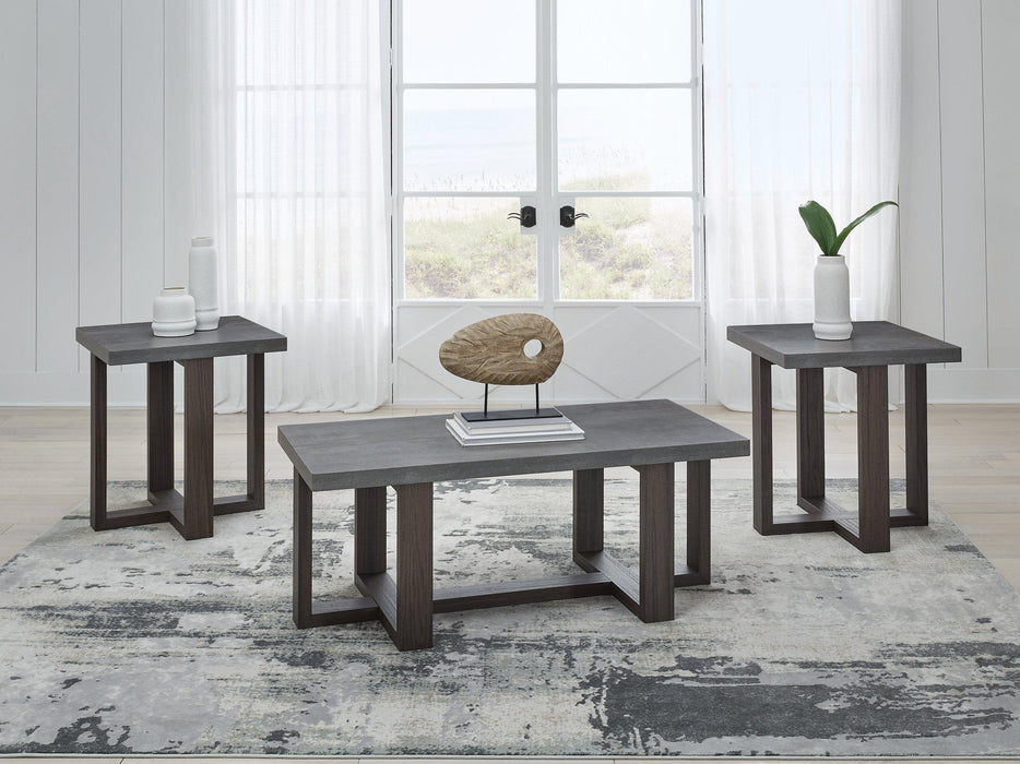 Dynnford Table (Set of 3) - Visions in Furniture (La Mirada, CA)