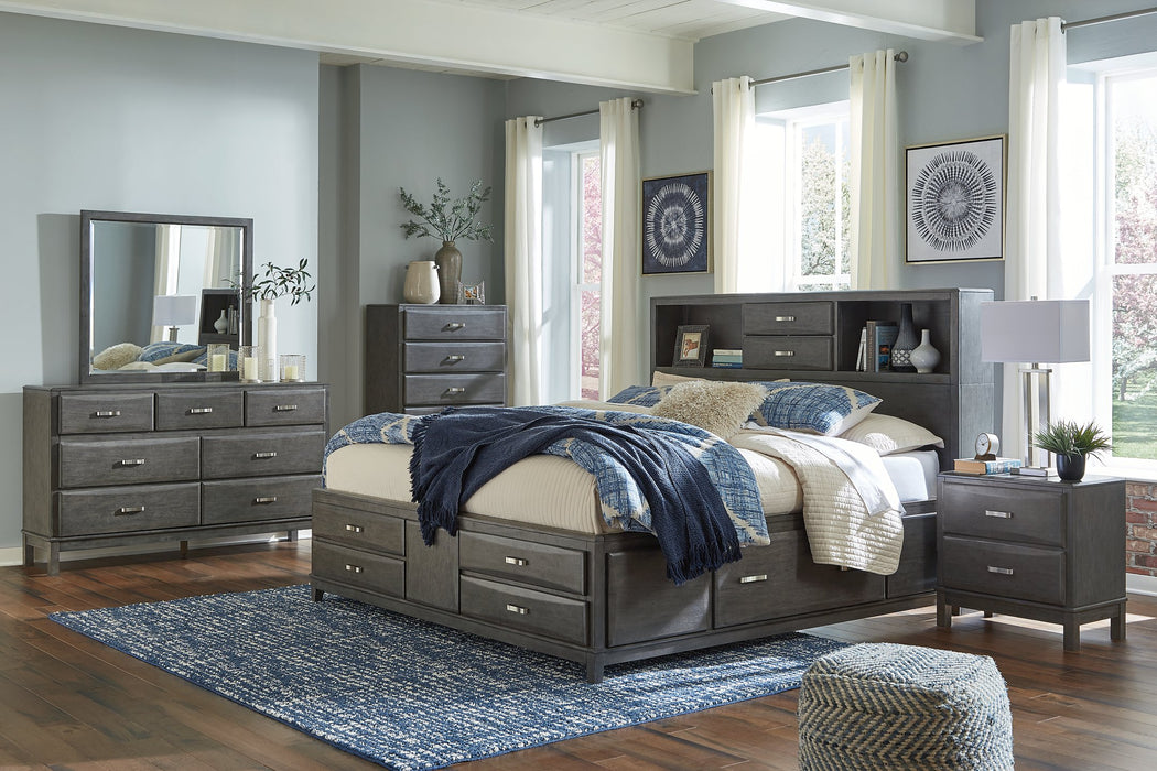Caitbrook Storage Bed with 8 Drawers - Visions in Furniture (La Mirada, CA)