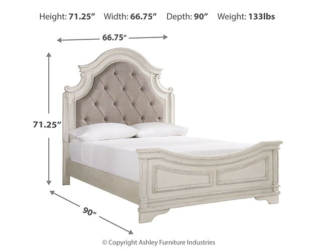 Realyn Upholstered Bed - Visions in Furniture (La Mirada, CA)