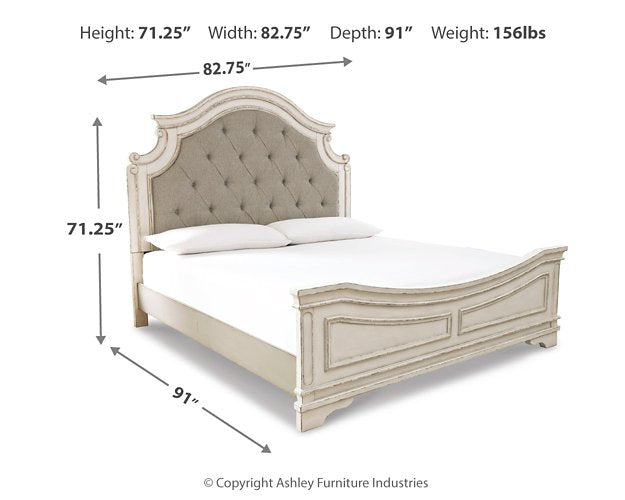 Realyn Upholstered Bed - Visions in Furniture (La Mirada, CA)