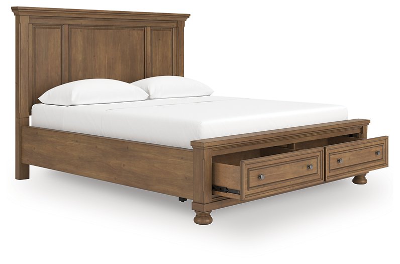 Feddinger Panel Storage Bed - Visions in Furniture (La Mirada, CA)