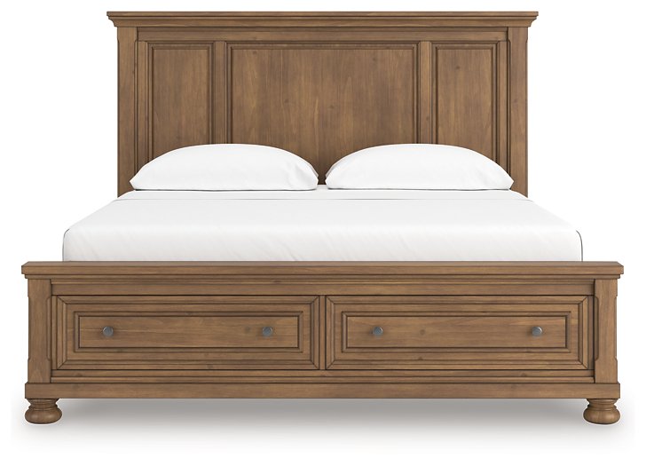 Feddinger Panel Storage Bed - Visions in Furniture (La Mirada, CA)