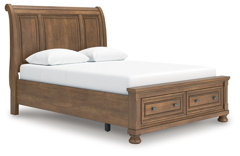 Feddinger Panel Storage Bed - Visions in Furniture (La Mirada, CA)