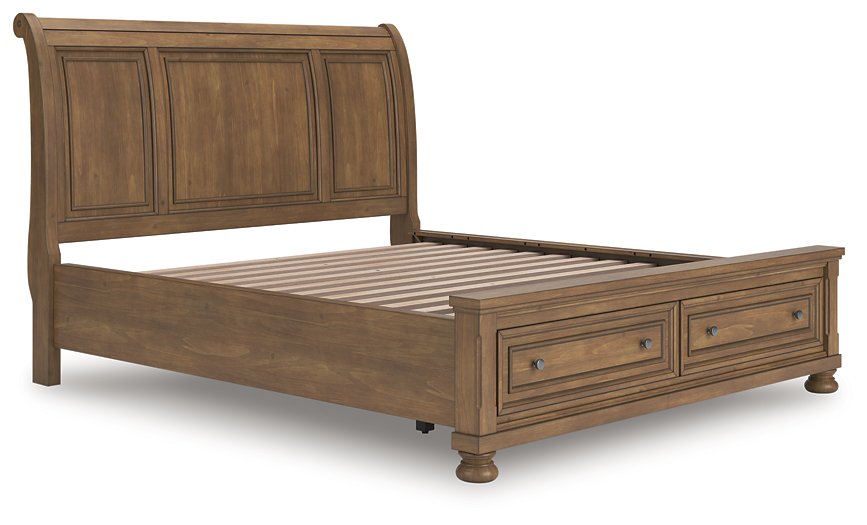 Feddinger Panel Storage Bed - Visions in Furniture (La Mirada, CA)