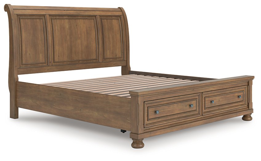 Feddinger Panel Storage Bed - Visions in Furniture (La Mirada, CA)