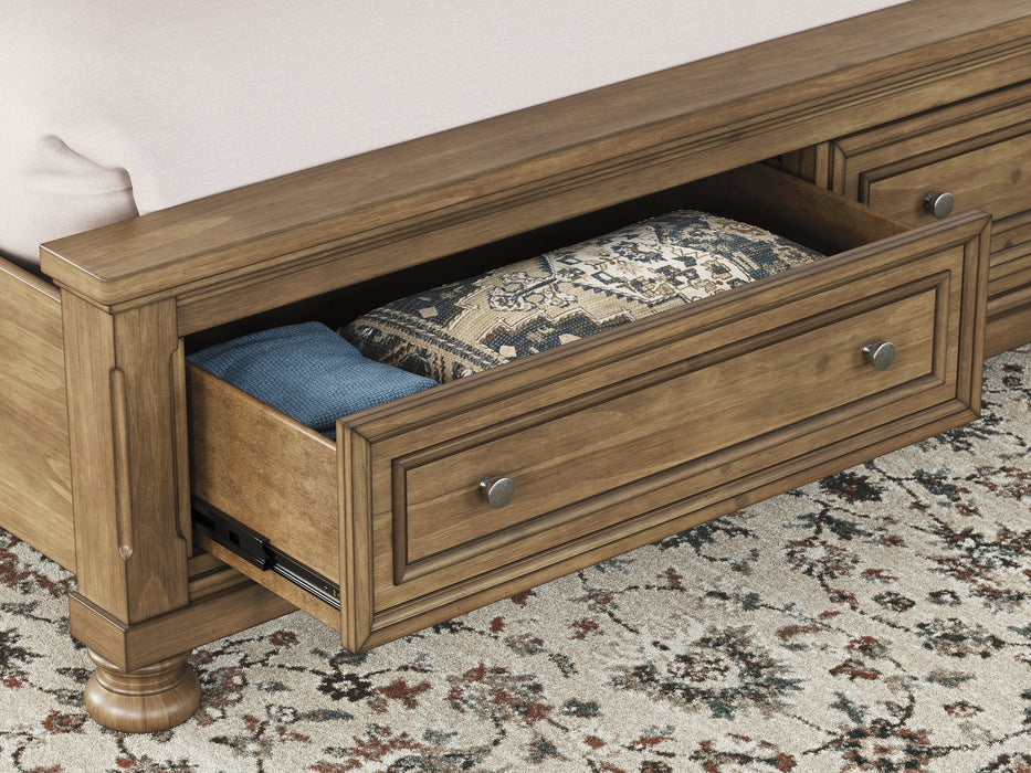Feddinger Panel Storage Bed - Visions in Furniture (La Mirada, CA)