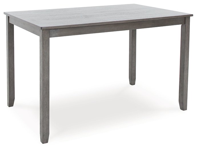 Caitbrook Counter Height Dining Table and Bar Stools (Set of 7) - Visions in Furniture (La Mirada, CA)