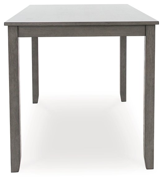 Caitbrook Counter Height Dining Table and Bar Stools (Set of 7) - Visions in Furniture (La Mirada, CA)