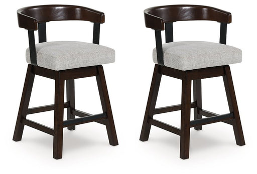 Haddigan Counter Height Barstool (Set of 2) - Visions in Furniture (La Mirada, CA)