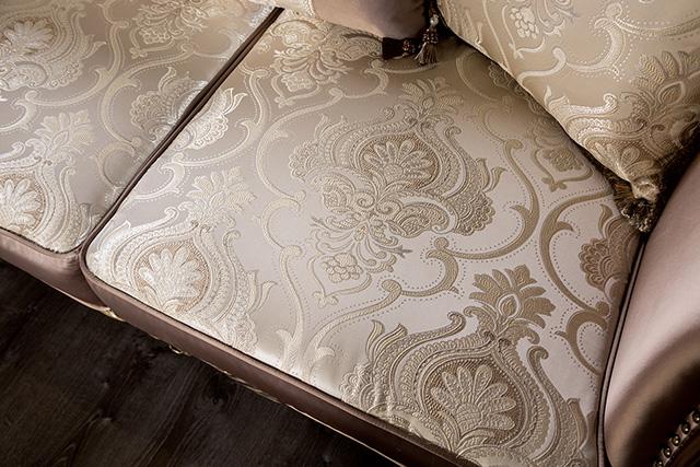 Albacete Sofa Campage & Walnut - Visions in Furniture (La Mirada, CA)