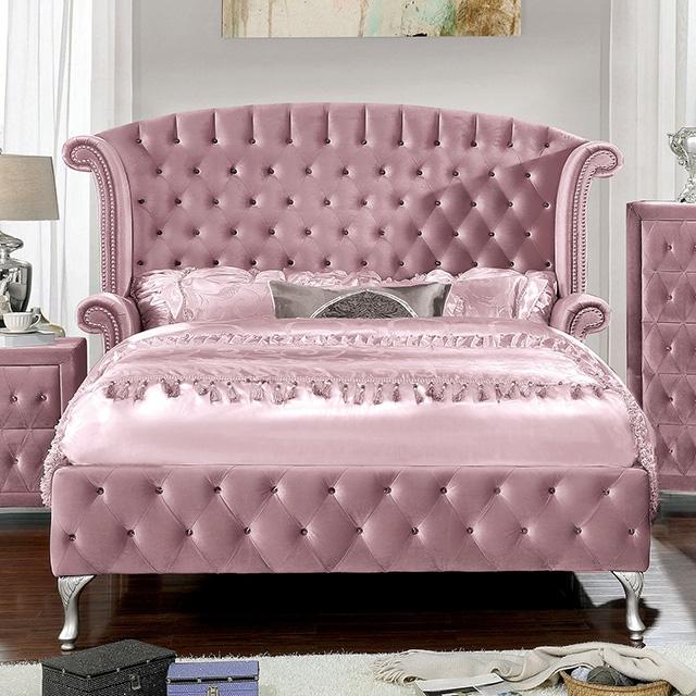Alzir Queen Bed - Visions in Furniture (La Mirada, CA)