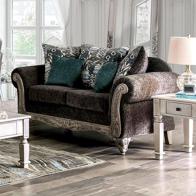 Cerise Love Seat - Visions in Furniture (La Mirada, CA)