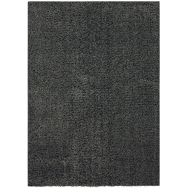 DUFUR 5' X 7' Area Rug, Dark Gray - Visions in Furniture (La Mirada, CA)