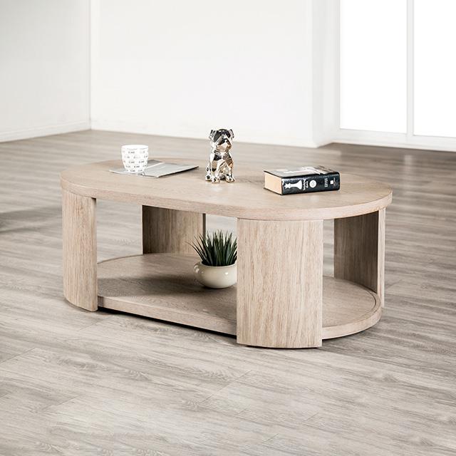 Conisbrough Oval Cocktail Table - Visions in Furniture (La Mirada, CA)