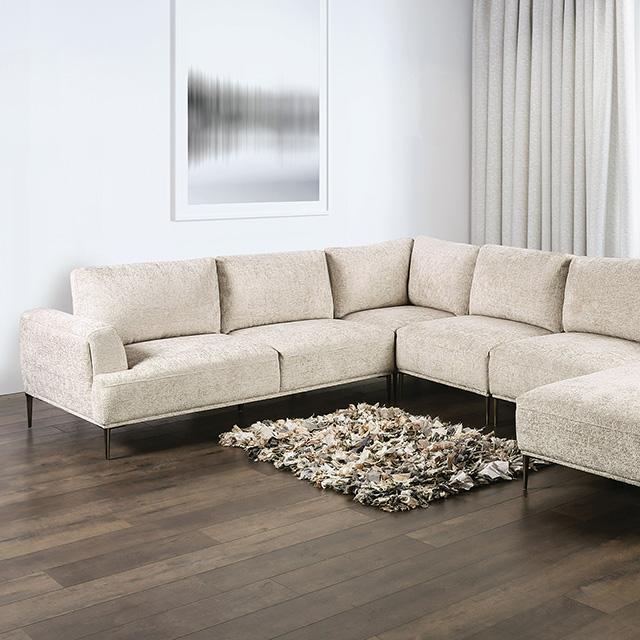Gladbach J-Shaped Sectional - Visions in Furniture (La Mirada, CA)