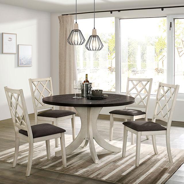 HALEIGH Round Dining Table - Visions in Furniture (La Mirada, CA)