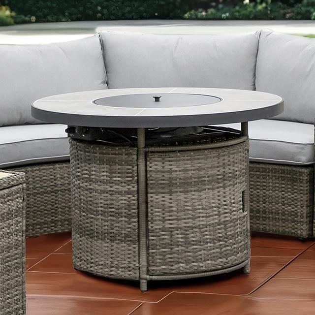 Barbuda Fire Pit Table - Visions in Furniture (La Mirada, CA)