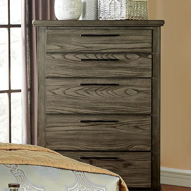 Berenice Chest Gray, White, & Espresso - Visions in Furniture (La Mirada, CA)