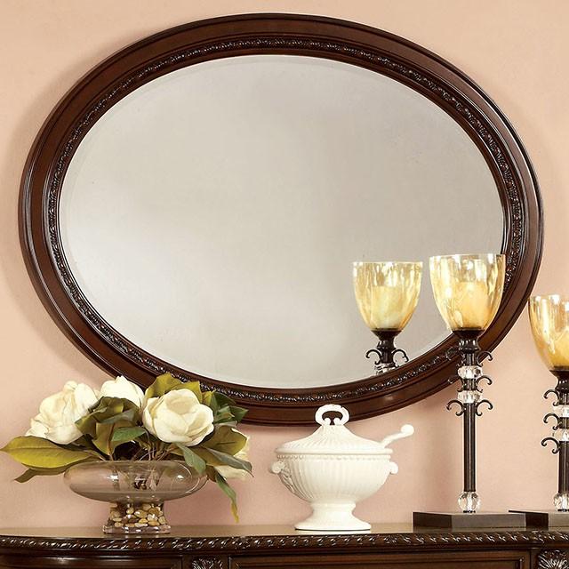 Bellagio Brown Cherry Mirror - Visions in Furniture (La Mirada, CA)
