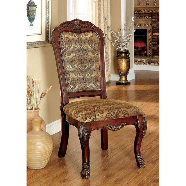 MEDIEVE Cherry Dining Table, Cherry - Visions in Furniture (La Mirada, CA)