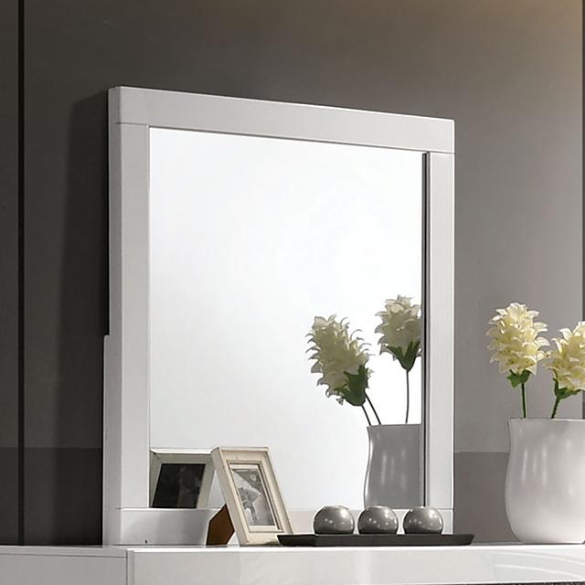 MAGDEBURG Mirror, White - Visions in Furniture (La Mirada, CA)
