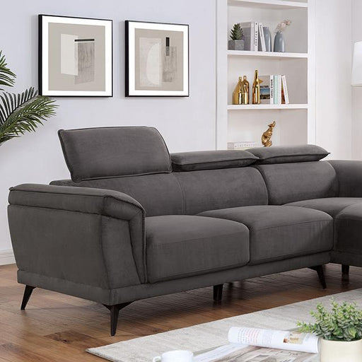 NAPANEE Sectional, Dark Gray - Visions in Furniture (La Mirada, CA)