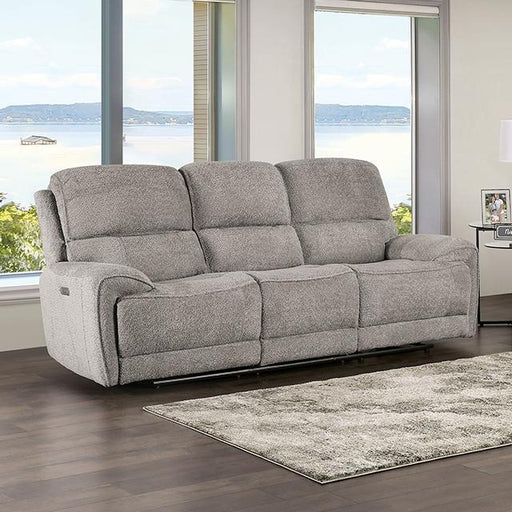 MORCOTE Power Sofa, Light Gray - Visions in Furniture (La Mirada, CA)