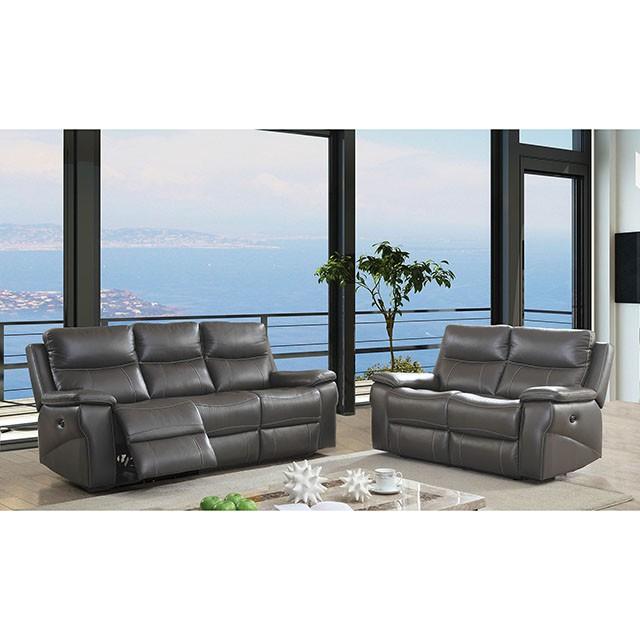 Lila Gray Sofa - Visions in Furniture (La Mirada, CA)